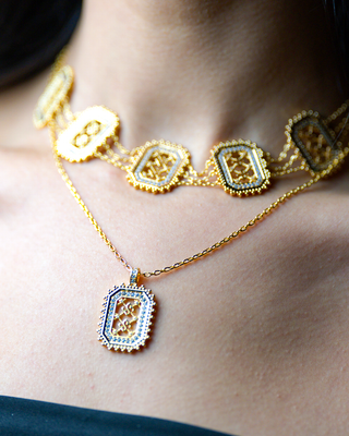 Ritaj - long Pendant