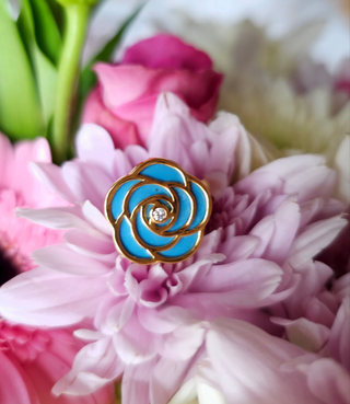 Rose- Ring (Turquoise)