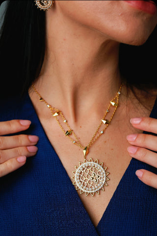 Asayel - long Pendant