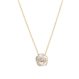 flower design necklace