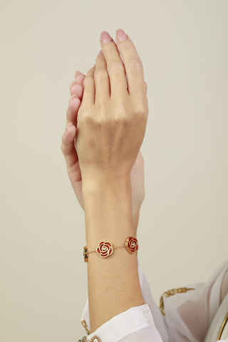 اسوارة 4 وردات - روز