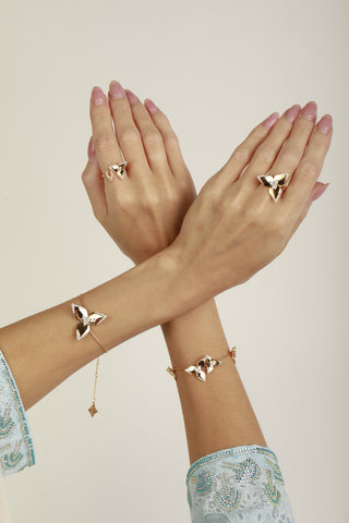 خاتم فلورا - وردة صغيرة