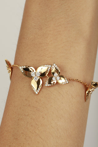 Flora - 4 flowers bracelet