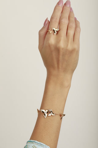 Flora - 4 flowers bracelet