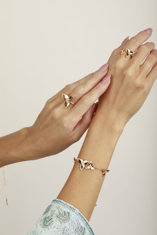 Flora - 4 flowers bracelet